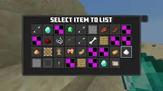 Item Shop | Player shop for Minecraft Bedrock #addon #minecraft #bedrockaddons #ui 