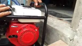 Fire Pump First Test - FIRE TRIKE PROJECT