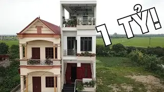 Mẫu Nhà Ống Đẹp Đẳng Cấp Có Giá 1 Tỷ Do KISATO Thiết Kế Tại Ân Thi Hưng Yên