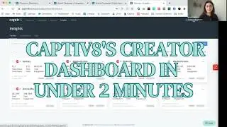 Captiv8's Creator Dashboard in Under 2 Minutes