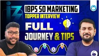 IBPS SO 2024 Marketing Topper Interview | Preparation Journey + Mains & Interview Tips