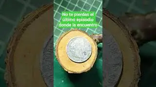 no te pierdas el episodio donde encuentro esta moneda de plata, #detectorismo #metaldetecting