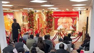 Guruji Edison Mandir : Blessings sharing by Vrindda aunty