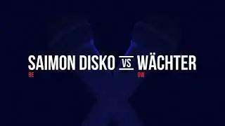 1/8 Finale | SAIMON DISKO vs. WÄCHTER | The Ultimate MC Battle XV