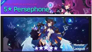 Monster Super League || Persephone Primo Festival - 600 Summons!