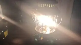 Milspec 252 and Ash Flash Gas Pressure Lanterns Burning.