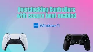How To Overclock Controllers With Secure Boot On!