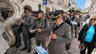 Marcia Sivigliana Banda di Ailano 28/4/24 Castellana Grotte Processione di Gala