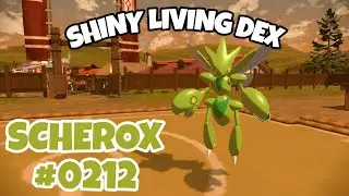 0212 Scherox / Scizor - Pok&eacute;mon Karmesin & Purpur - Shiny Living Dex