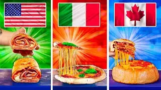 Pizza Americana vs. Pizza Italiana vs. Pizza Canadiense por VANZAI
