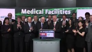 Medical Facilities Corporation (DR:TSX) opens Toronto Stock Exchange, March 31, 2014.