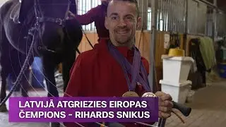 Latvijā atgriezies Eiropas čempions paraiejādē - Rihards Snikus | Sporta Studija