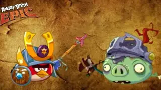 ANGRY BIRDS EPIC. MOD CAVE 29 BY @ItsmeKilligan. PURGATORY PEAK. LEVEL 5. WALKTHROUGH ANGRY BIRDS.