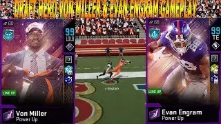 DRAFT HERO EVAN ENGRAM & VON MILLER GAMEPLAY! MADDEN 20 ULTIMATE TEAM DRAFT PROMO