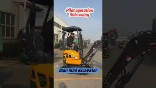 Chinese mini excavators are being sold in the United States. #miniexcavator #excavator