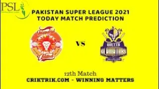 PSL 2021 Live || Islamabad United Vs Quetta Gladiators Live || Quetta Vs Islamabad