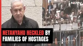 Netanyahu Heckled By Families Of Hostages During Parliament Speech