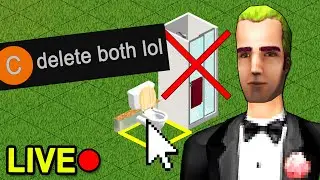 Sims 1 Superstar but CHAT keeps deleting my items..
