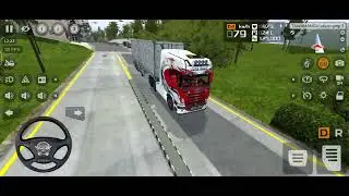 TATA Truck off Road Driving Signa Trailer Truck Material Loaded Drive Transport Gameplay