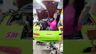 Cleaning my engine bay with some Blaster Citrus Degreaser! Works so good