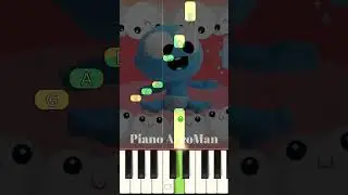 🦷🎹 BabyFirst Brushing Teeth &ndash; Piano Tutorial (Short)