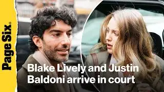 Blake Lively and Justin Baldoni arrive at NYC court ahead of huge legal showdown