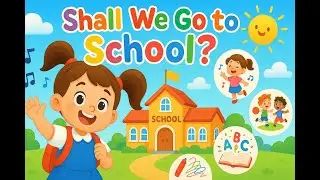 📚 Shall We Go to School? | Brand New Educational Rhyme | Andrino Wonders