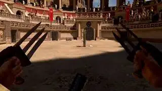 Gladius VR - MORVIDUS MAXIMUS Fights a horde of filthy Romans! trying to kill 100 BROKEN LEG! 1/2