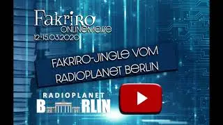 Die Fakriro Onlinemesse &ndash; Jingle powered by Radioplanet Berlin