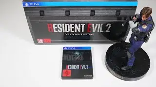 Resident Evil 2 Collectors Edition Unboxing
