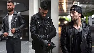 20 Leather Jacket Outfits (Classic & Modern Men's Style)