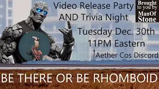 Aether Cosmology - Trivia Night - hosted by Man of Stone
