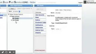 Creating Grade Level Teams and Classes in UTIPS
