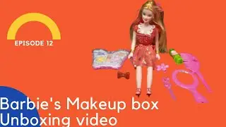 Barbie Make up box || Unboxing video || Barbie makeup box item include All