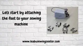 Digital Dual Feed Foot for Brother and Babylock Sewing Machines