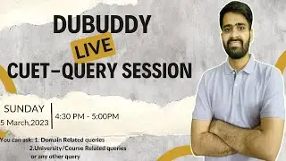 CUET 2023 Application Doubt Session: Get Your Every Query Solved.