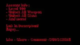 Bullet Force Mod Account [FREE ACCOUNT] 2017 | Read description!