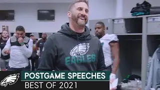 Every Nick Sirianni Postgame Speech From the 2021 Season | Philadelphia Eagles