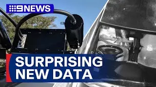 Study finds experienced drivers cop most mobile phone fines | 9 News Australia