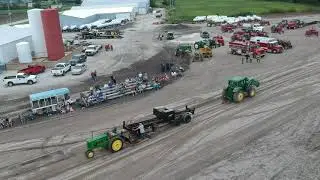 Hull Tractor Pull 8/26/2019 DJI Spark John Deere 50 Tractor Pull