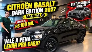 New 2027 Citroën Basalt Dark Edition Manual - BETTER THAN THE FIAT FASTBACK T200?