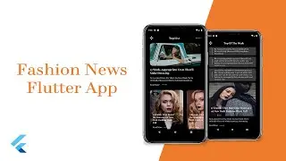 Fashion News App - Flutter UI - Speed Code