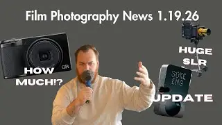 Film Photography News 1.19.26: Film Scanner Update, Smartflex 8x10, New Ricoh Camera and More