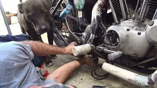 1972 XL Ironhead Bobber #187 Sportster clutch primary motor repair harley by tatro machine