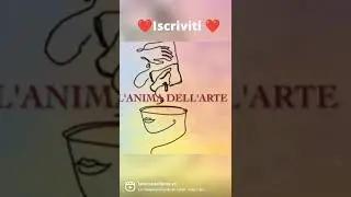 Il canale YT L'Anima dell'arte &egrave;...come lo descriveresti in una parola? ISCRIVITI e dicci la tua 🥰