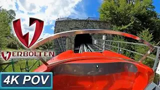 Verbolten (4K Front Seat POV)- Busch Gardens Williamsburg, Williamsburg, VA