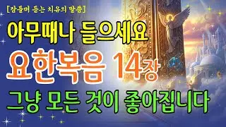 아무때나 들으세요 그냥 모든 것이 좋아집니다 기적의 말씀 30구절 성경낭독 | 기독교명언 | 오디오북