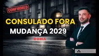 Cidadania Italiana em 2029: Centralização em Roma, fim dos consulados? Entenda o que muda 🇮🇹