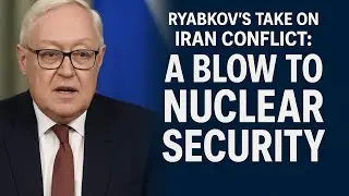 Ryabkov's Take on Iran Conflict: A Blow to Nuclear Security