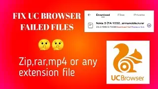 how to fix uc browser download failed or retrying || Uc Turbo retrying or failed Download fix 🤫🤫🤫